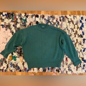 Babaa No16 Tree Fern Crewneck Sweater One Size